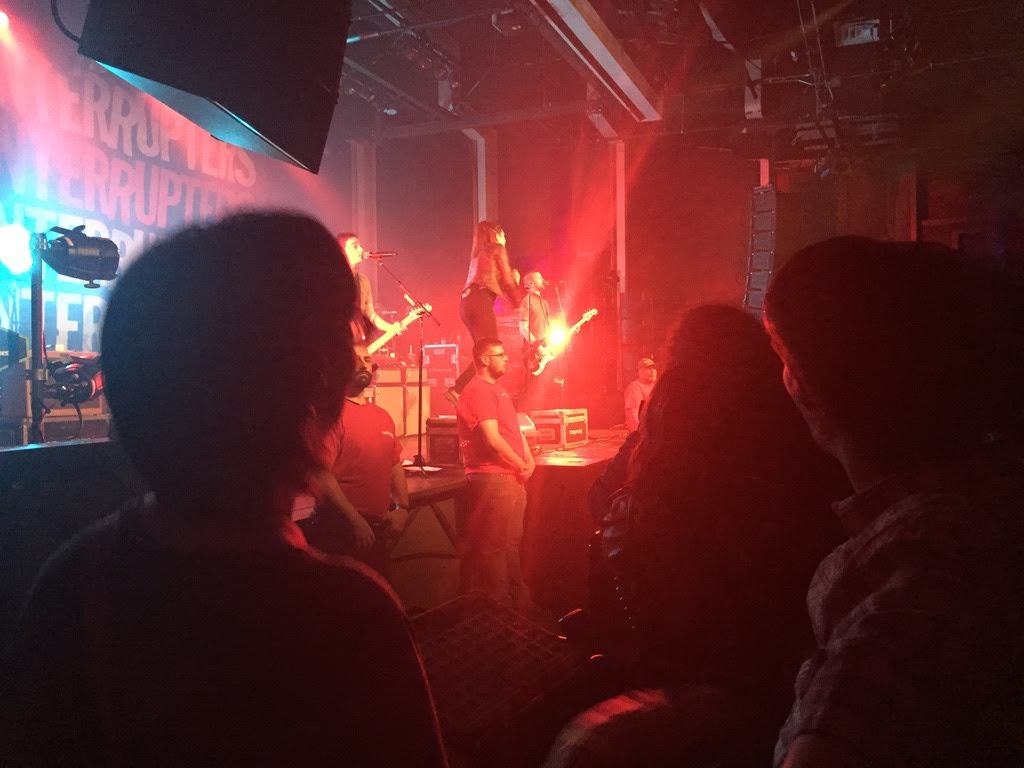 Interrupters on stage